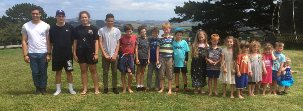 Some of my field experience – the grandchildren. Yes, they’re all mine!